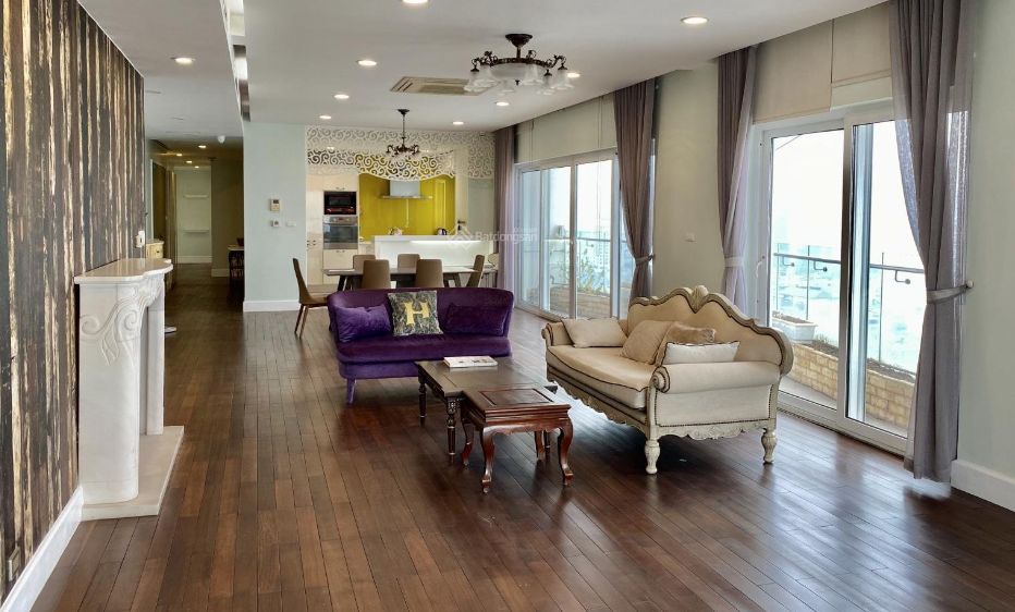 Chuyển nhượng căn hộ duplex Sunshine Crystal River, hướng Tây, DT 121m2 nội thất cao cấp